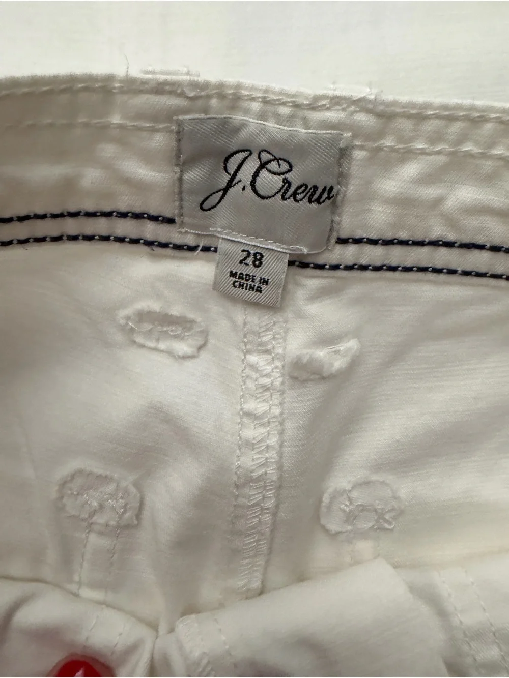 J. Crew LIMITED EDITION Painted Tapered Cargo Pant for Women 100% Cotton